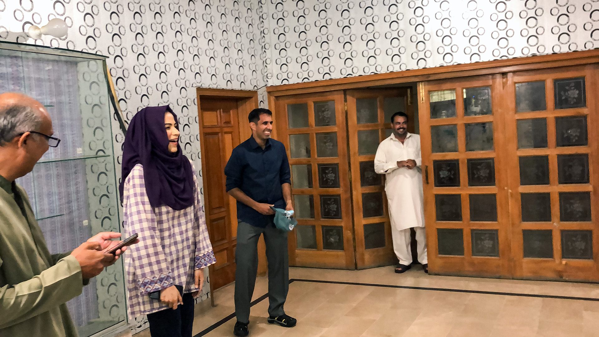 Our VP's Surprise Visit to Our Office